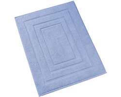 De Witte Lietaer Badmat Pacifique Sky Blue - 50 x 75 cm - Blauw - Katoen