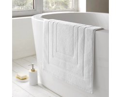 De Witte Lietaer Badmat Pacifique White - 70 x 120 cm - Wit - Katoen