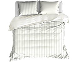 De Witte Lietaer Chiara Dekbedovertrek - Tweepersoons - 200x200/220 cm - Winter Moss