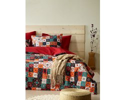 De Witte Lietaer Dekbedovertrek Ankara - Lits Jumeaux - 240 x 220 cm - Katoen