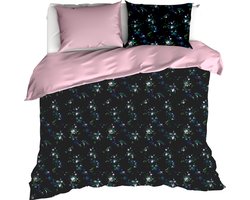 De Witte Lietaer Dekbedovertrek, Aurelia Blush - 240x220 cm + 60x70 cm - Katoen Satijn