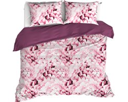 De Witte Lietaer Dekbedovertrek Coral, Corsage - Hotelmaat - 260 x 240 cm + (2x) 60 x 70 cm - Katoen Percal