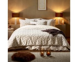 De Witte Lietaer Dekbedovertrek Dentree Soft White - Lits Jumeaux - 240 x 220 cm - Katoen Flanel