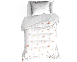 De Witte Lietaer Dekbedovertrek Fiorello Sunkiss - 140 x 200/220 + 60 x 70 cm - Katoen Satijn