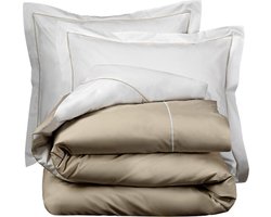 De Witte Lietaer Dekbedovertrek Katoen Perkal Bumblebee - Lits Jumeaux - 240 x 220 cm - Multi