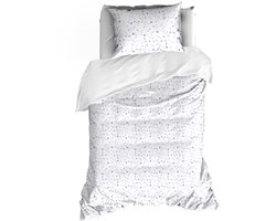 De Witte Lietaer Dekbedovertrek Lilia Porcelain - 140 x 200/220 + 60 x 70 cm - Katoen Percal