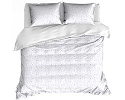 De Witte Lietaer Dekbedovertrek Lilia Porcelain - 240 x 220 + (2x) 60 x 70 cm - Katoen Percal