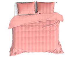 De Witte Lietaer Dekbedovertrek Zygo Blush - 200 x 200/220 + 2x 60 x 70 cm - Katoen Satijn