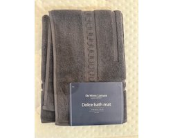 De Witte Lietaer Dolce badmat dark grey 60/70cm