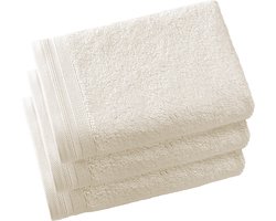 De Witte Lietaer Gastendoekjes Contessa, Vanilla - 40 x 60 cm - 3 stuks - Katoen