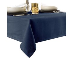 De Witte Lietaer Gibson Tafelloper 50 x 145 cm polyester Midnight Blue