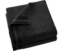 De Witte Lietaer handdoek Excellence 50x100 black