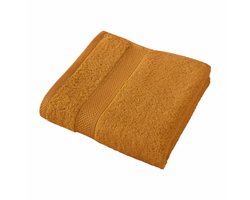 De Witte Lietaer Handdoek Stephanie Copper - Set 2 stuks - 50 x 100 cm - Oranje - Katoen