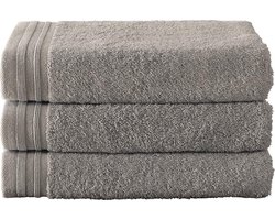 De Witte Lietaer Handdoeken Imagine Taupe 50 x 100 cm - 3 stuks - Katoen