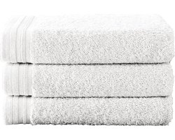 De Witte Lietaer Handdoeken Imagine White 50 x 100 cm - 3 stuks - Katoen