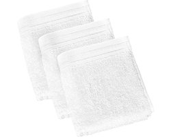 De Witte Lietaer  Imagine  –  Gastendoekjes 30x50 cm -  Wit - Set van 3