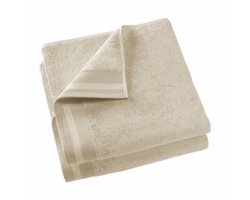 De Witte Lietaer Keuken handdoek Contessa Sand - Set 2 stuks - 60 x 60 cm - Beige - Katoen