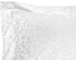 De Witte Lietaer Kussensloop Azalea 63 X 63 Cm Katoen Wit