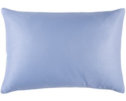 De Witte Lietaer Kussensloop Olivia Serenity - 50 x 70 cm - Blauw - Katoen Satijn