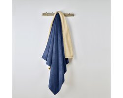 De Witte Lietaer Laya Plaid L royal blue (150x200 cm)