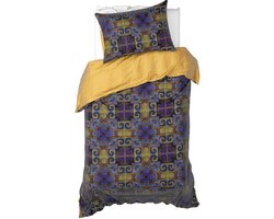 De Witte Lietaer Leon Dekbedovertrek - Eenpersoons - 140x200/220 cm - Sunflower