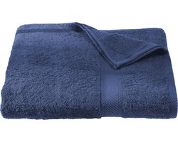 De Witte Lietaer Strandlaken Helene Blue Indigo 100 x 200 cm - Katoen