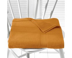 De Witte Lietaer Strandlaken Helene, Copper - 100 x 200 cm - 100% Katoen
