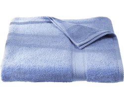 De Witte Lietaer Strandlaken Helene Sky Blue 100 x 200 cm - Katoen