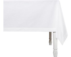 De Witte Lietaer Tafelloper Sonora 160x50 Cm Katoen Wit
