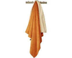 De Witte Lietaer Teddy Fleece Plaid Laya - Copper - L - 150 x 200 cm - Polyester
