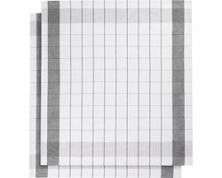 De Witte Lietaer Theedoek Glazendoek - 2 stuks - 68 x 68 cm - Katoen Linnen