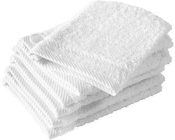 De Witte Lietaer Washandjes, Helene Wit - 15 x 21 cm - 6 stuks - Katoen