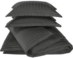 De Witte Lietaer Zygo Kussensloop - Ebony 60x70