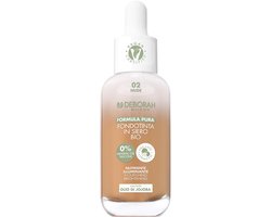 Deborah Milano Formula Pura Organic Serum, Druppelfles, Serum, Universele huid, Stralend, Voedend, Smoothing, beige, Beige