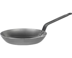 deBuyer Mineral B Black koekenpan - staal - Ø 24cm