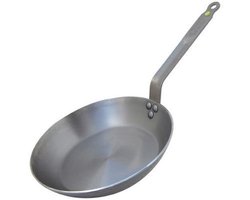 DeBuyer Mineral B Element Koekenpan - Plaatstaal - Ø 28 cm - PFAS-vrij