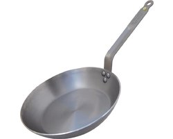 DeBuyer Mineral B Element Koekenpan - Zilver - Rond - Ø 24 cm