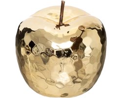 Deco Object Goudkleurige Appel – Ø21 cm