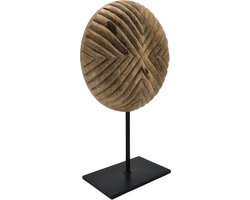 Deco4yourhome® - Houten Ornament - Vensterbank Decoratie - Mangohout - 33cm