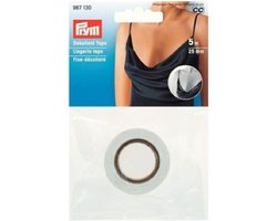 Decolleté tape 25 mm transparant 5 m - Garen toebehoren en vervangers - Prym