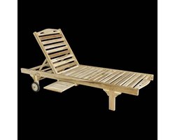 Decomeubel - Ligbed TEAK