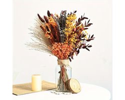 Decoratie bloemen | Natuurlijke Droogbloemen – Boho Herfst Arrangement