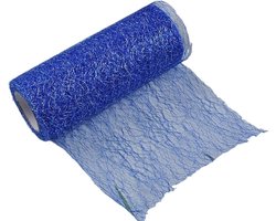 Decoratie Gaas - Tule Rol - Ambachtelijke Decoratie - Waterdicht Flexibel - 10 Meter - Zilver
