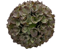 Decoratie kunstbol Hortensia Ø 25 cm groen | 807870 | Home Sweet Home | Stoer & Sober Woonstijl