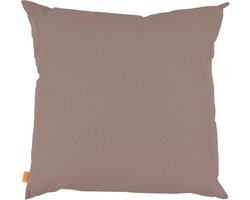 Decoratie kussen taupe - 45 x 45 cm - LIFE outdoor living