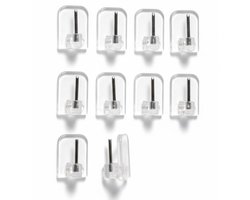 Decoratie ophanghaakjes – Ophangen en verwijderen zonder Boren – Voor het ophangen van slingers, lichtsnoeren, sleutels, handdoeken, wanddecoratie etc. - Feelingoods