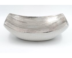 Decoratie Schaal – Keramiek – Wit - 38x23cm