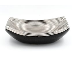 Decoratie Schaal – Keramiek – Zwart - 38x23cm