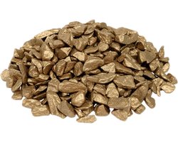 Decoratie steentjes - GOUD - Granulaat - Decoratie grind - Gekleurde steentjes decoratie - Decoratief - Bonsai - GOUD - 1 KILO