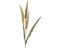 Decoratie takken - kunststof - Alopecurus - Ø 9 cm - 84cm - Groen